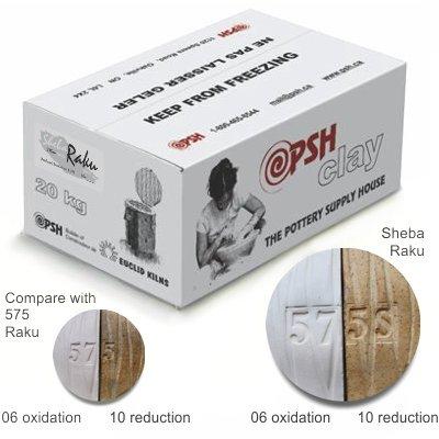 PSH Sheba Raku Clay