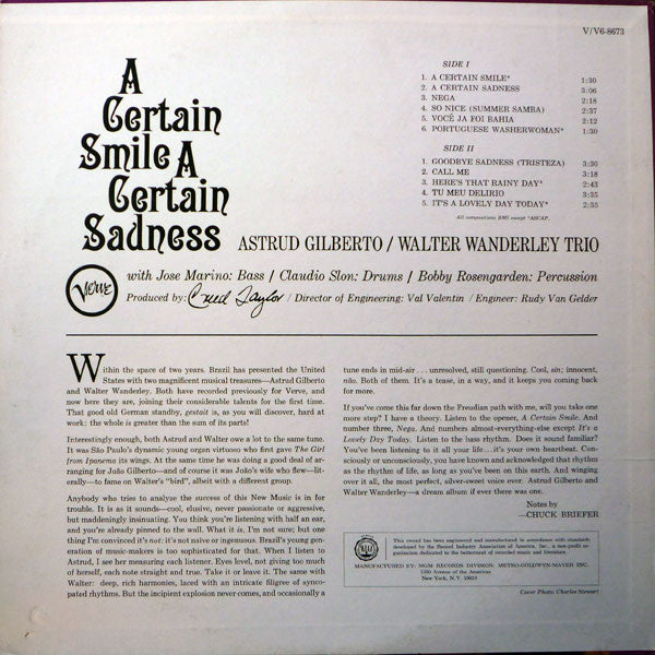 A Certain Smile A Certain Sadness
