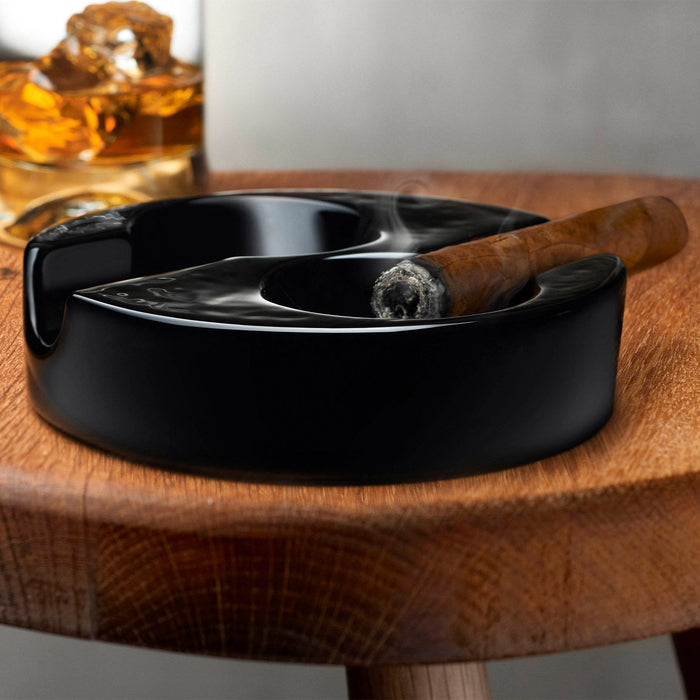ALTRUIST CIGAR ASHTRAY BLACK