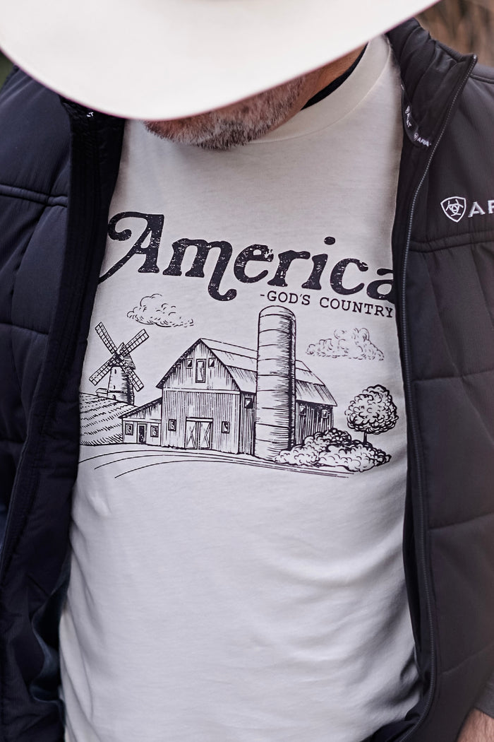 America - God's Country {Men's Line}