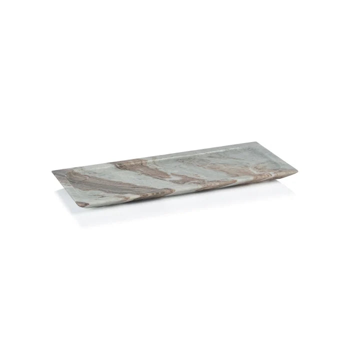 ARABESCATO MARBLE TRAY - MEDIUM