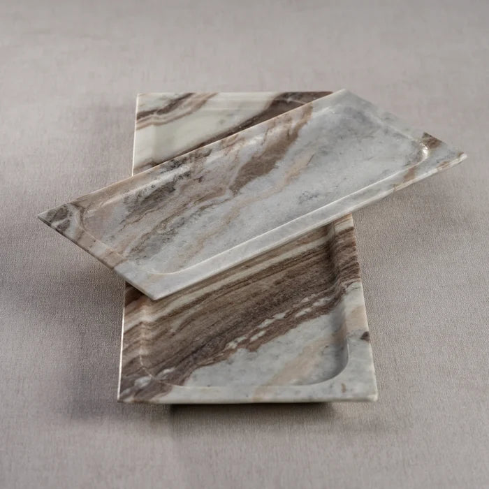 ARABESCATO MARBLE TRAY - SMALL