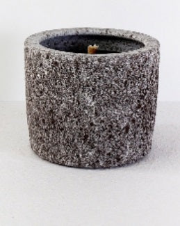 (ASH GREY, LARGE) THE FRESCO SERIES - OUTDOOR CANDLE