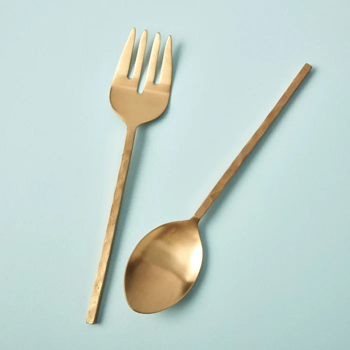 AZURA SERVING SET, GOLD