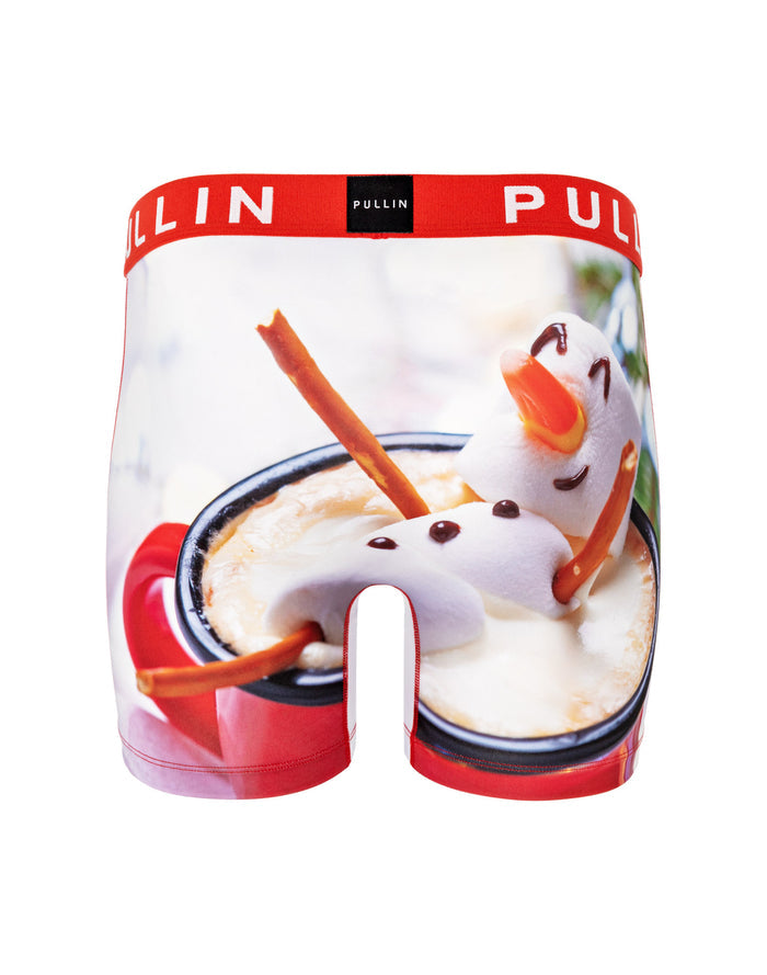 boxer homme imprimé boxer long hotcocoa PULLIN en lycra