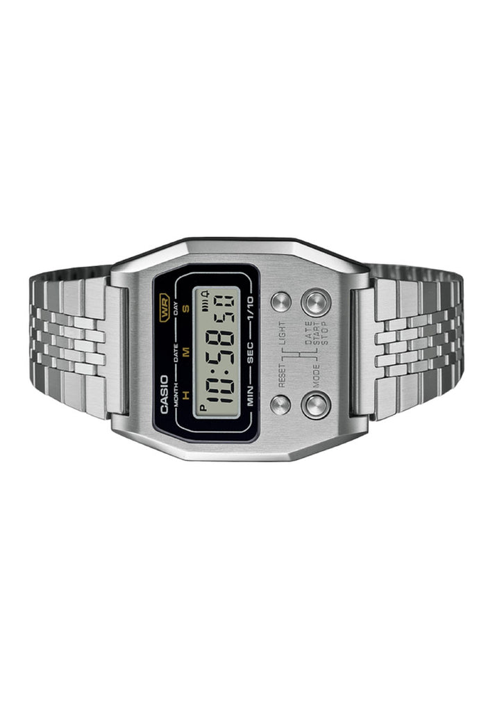 Casio A1100D-1DF Digital Silver Strap Watch For Men-Watch Portal Philippines