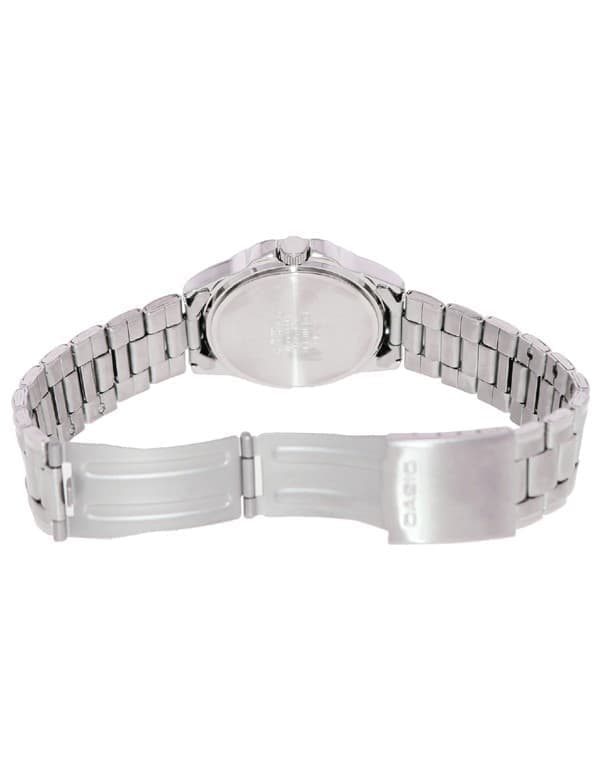 Casio LTP-1215A-1ADF Silver Stainless Steel Strap Watch for Women-Watch Portal Philippines