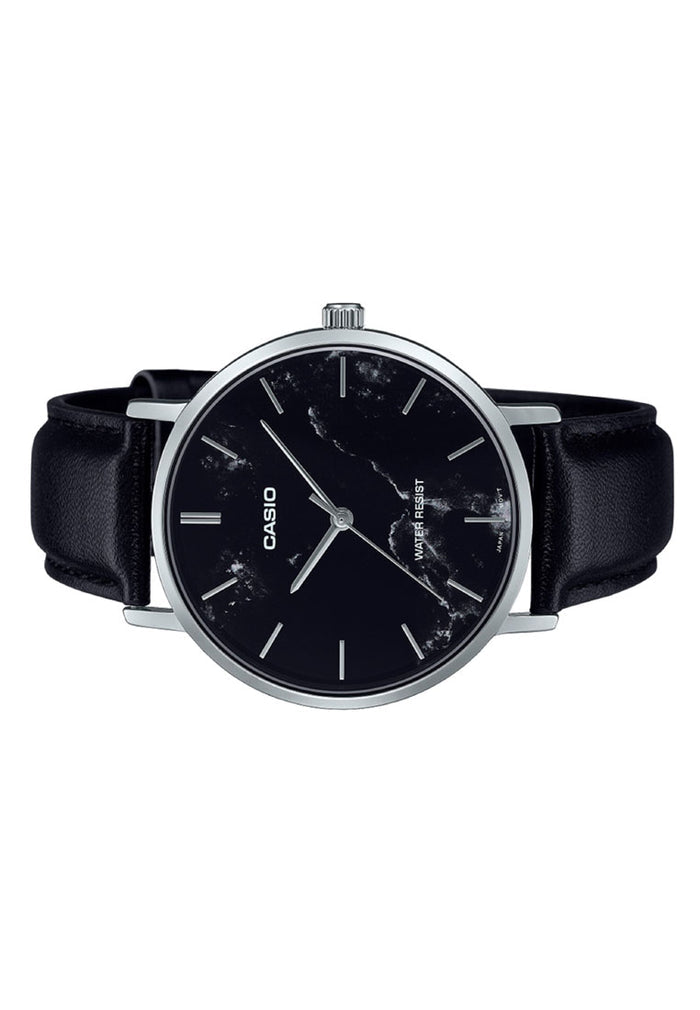 Casio MTP-VT01LM-1A Analog Leather Watch for Men-Watch Portal Philippines