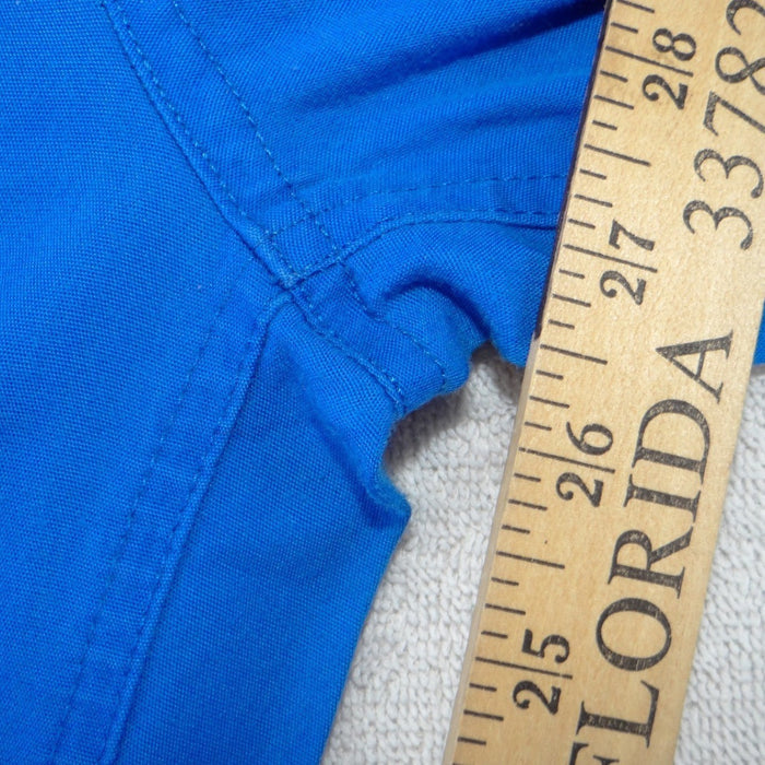Cherokee Workwear Scrub Pants Royal Blue Drawstring Cargo Medical Uniform XS6