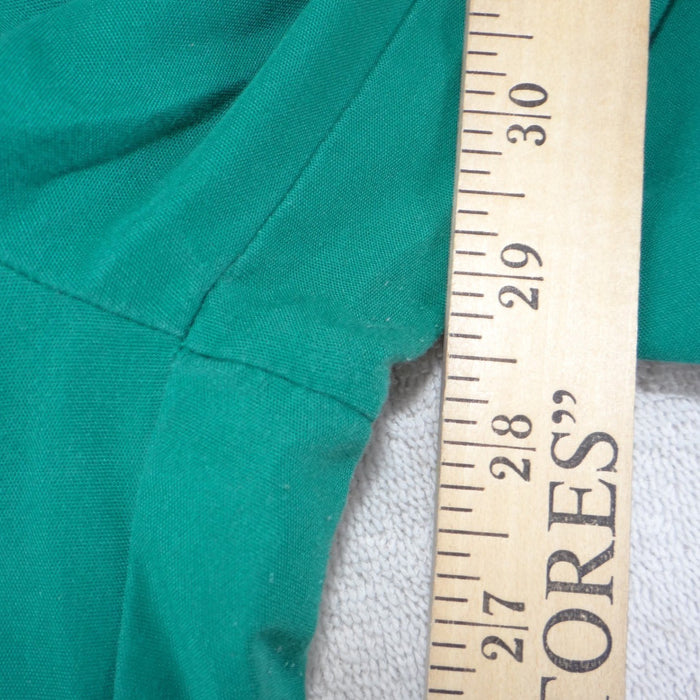 Cherokee Workwear Womens Green Elastic Waist Cargo Scrub Pants XS5