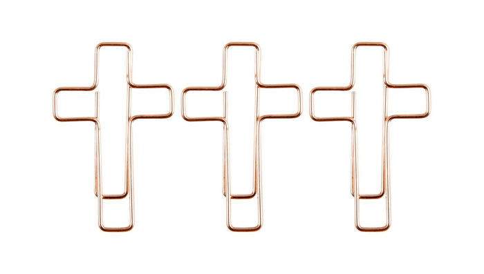 Church Notes Cross Clips {Set of 3}