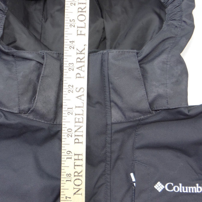 Columbia Kids Black Interchange Omni Heat Waterproof Hooded Size M 10/126