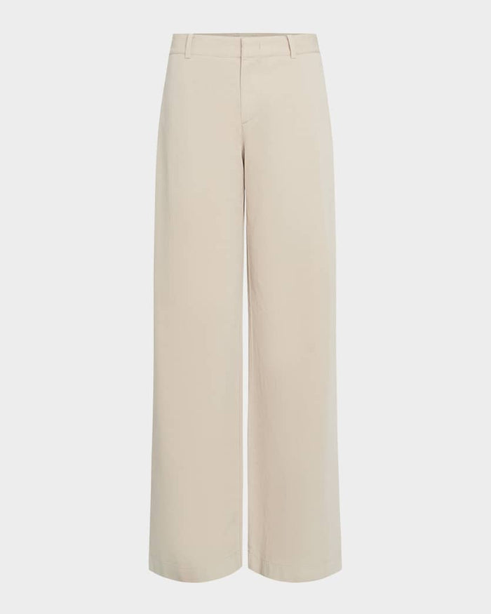Cotton Wide Leg Pant (Mojave)