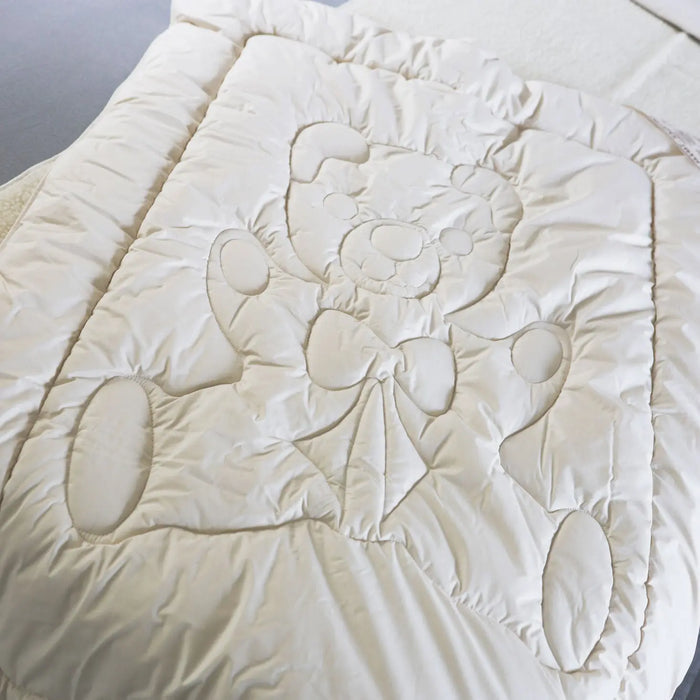 Couette enfant en laine et coton BIO Saling - 100x135cm