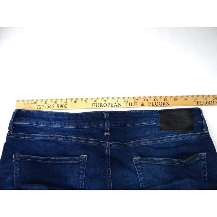 DCC JEANS Women Slim Fit Dark Wash Distressed Denim Jeans7
