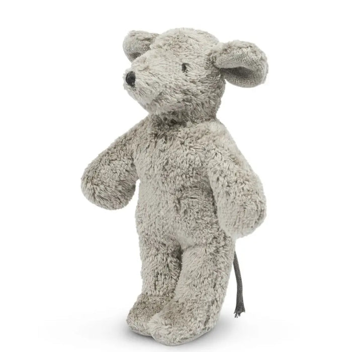 Doudou bébé souris en coton bio & laine Senger Naturwelt