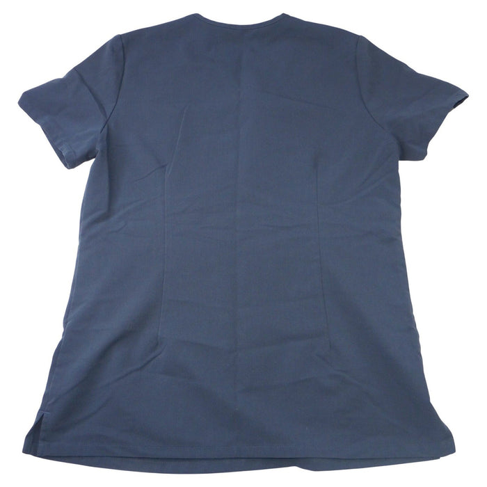 FIGS Technical Collection Navy Blue V Neck Scrub Top Womens XS Chest Pocket5