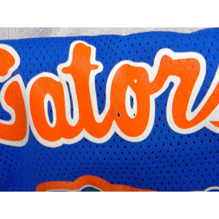 Franklin Florida Gators Mesh Jersey Youth Medium Blue V Neck Short Sleeve Logo6