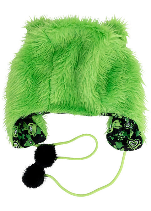 Gloomy Bear x Sophie Powers Jelly Green Faux Fur Hat