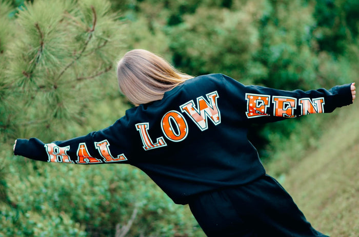 Happy Halloween Black Sweatshirt