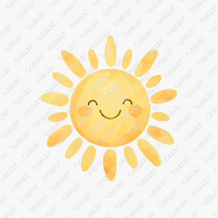 Happy Sun Die-Cutout - FestiUSA