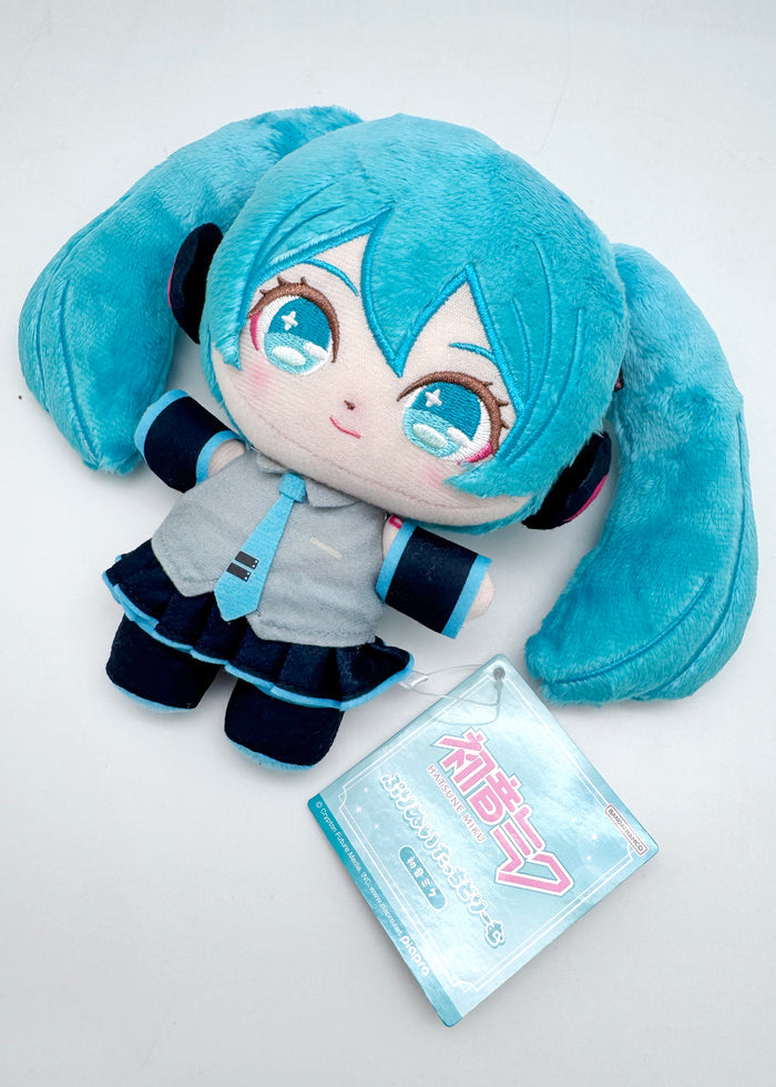 Bandai Hatsune Miku Purinuitacchi Dream Plush Doll in multicolor with Hatsune Miku in Purinuitacchi style soft plush design — side view