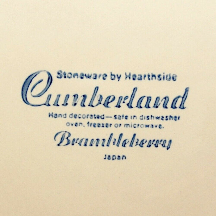 Hearthside Cumberland Brambleberry Set of 6 Salad Plates 7 3/4" (20cm)