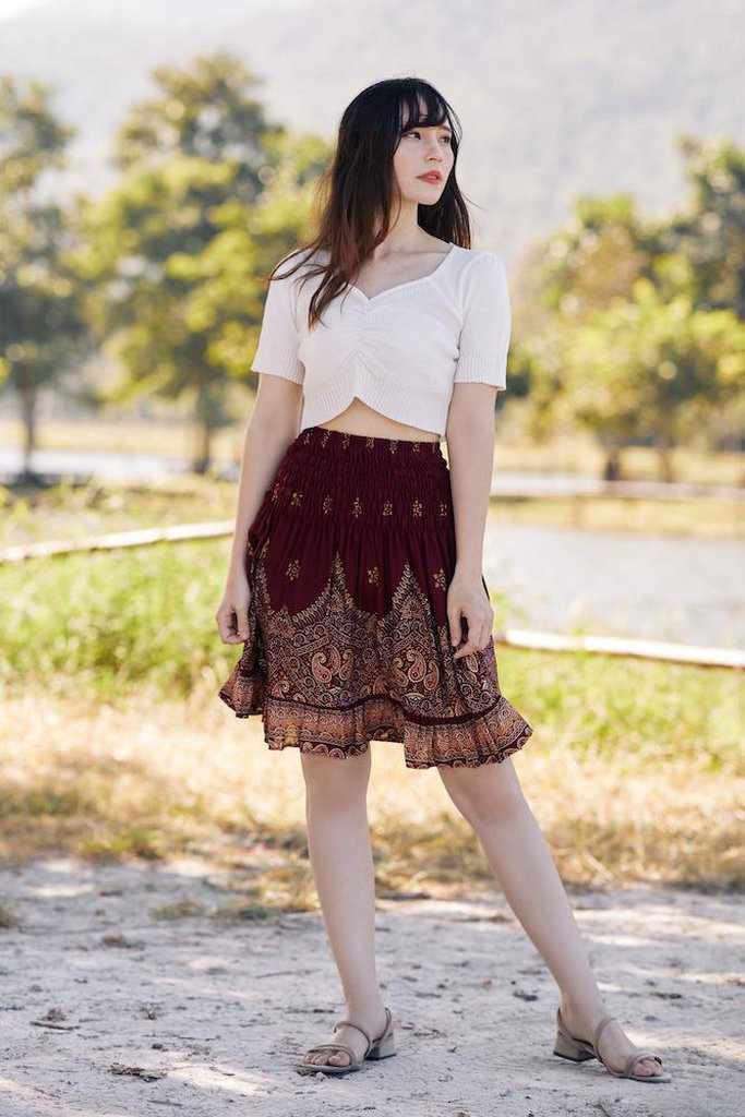Size XS/S / Burgundy