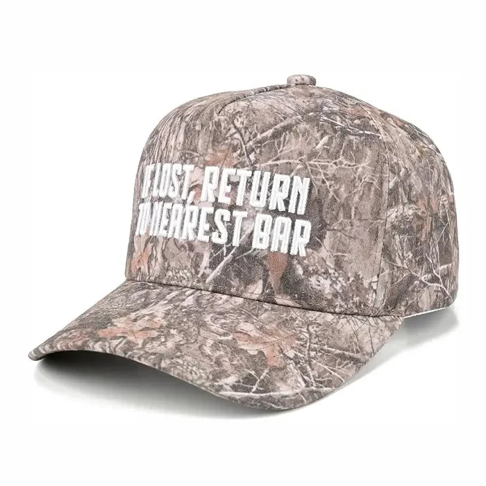If Lost Camo Trucker Hat