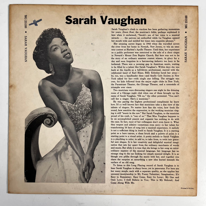 The Divine Sarah (1955 MONO 10")