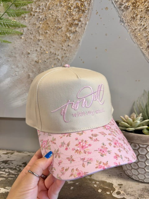 It is well with my soul {Embroidered Hat}