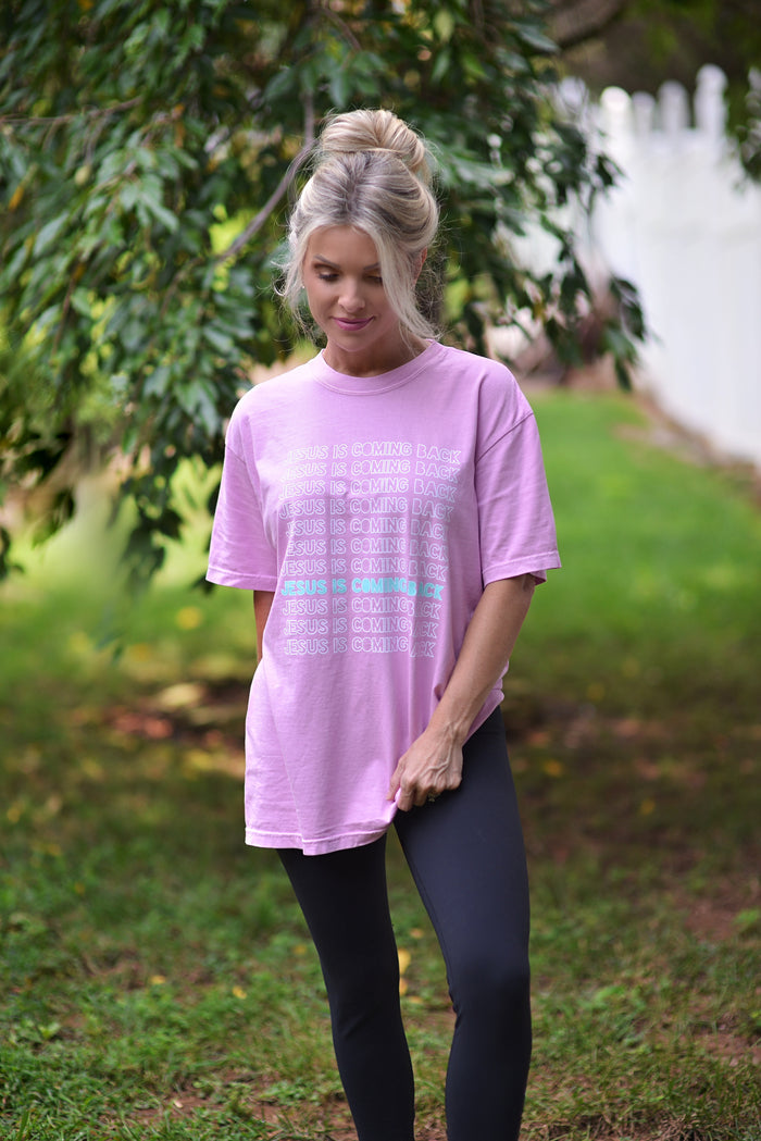 Jesus is Coming Back {Comfort Colors}