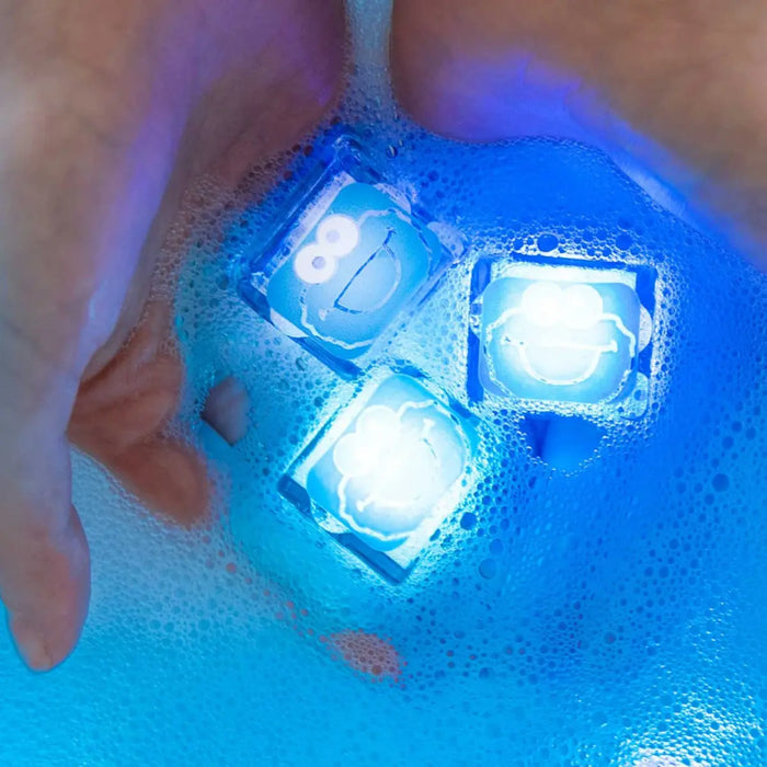 Jouets sensoriels lumineux pour le bain Glo Pals - Cookie monster - Lilinappy