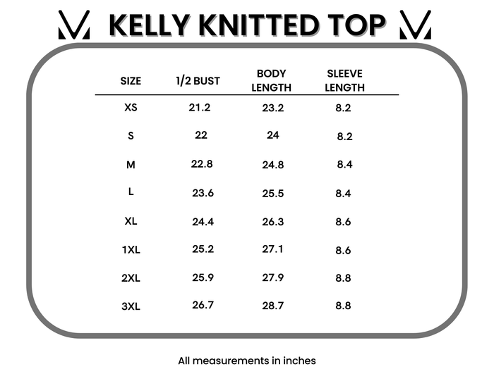 Kelly Knitted Top - Black