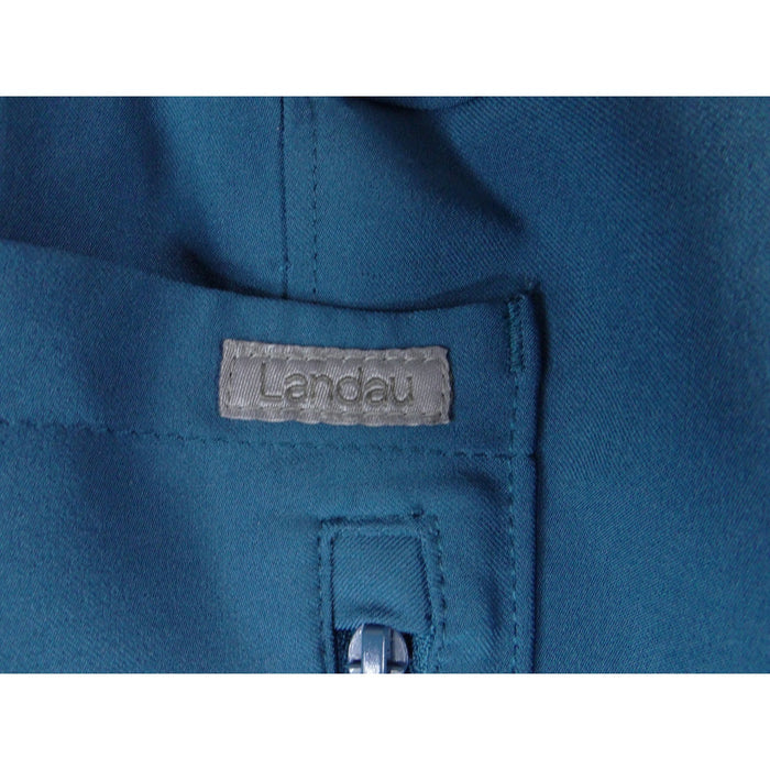 Landau Forward Teal Blue Jogger Scrub Pants Womens Small 4 Way Stretch Pockets6