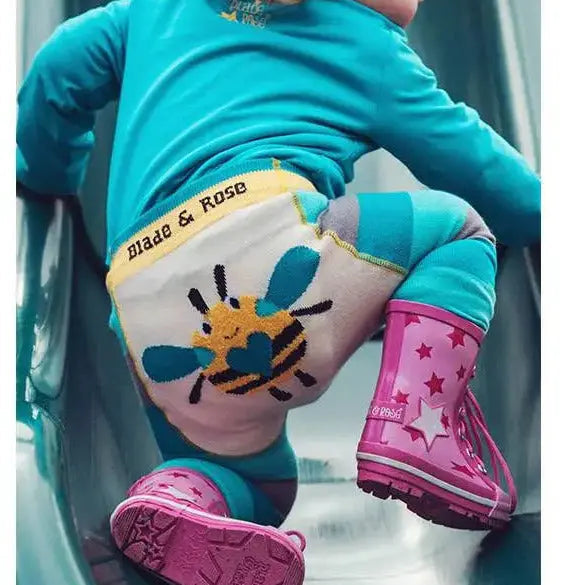 Leggings Blade & Rose Buzzy Bee - leggings extensible pour bébé avec motif abeille