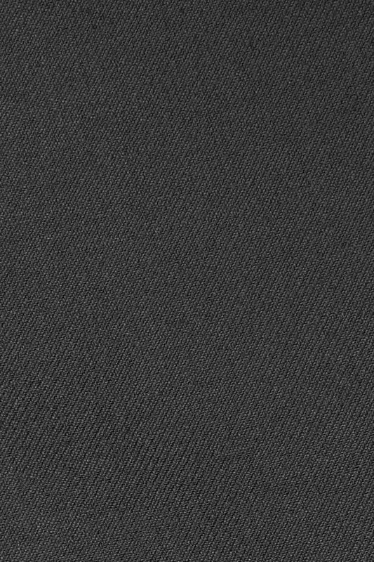 "Logan" Black Luxury Wool Blend Tuxedo Pants