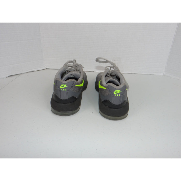 Nike Air Max Invigor GS Grey Neon Lime Green Sneakers 749573 016 Size 1.5Y6