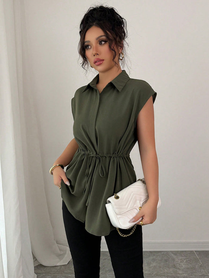 Olyra Top - Army Green
