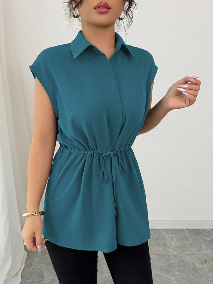 Olyra Top - Lake Blue