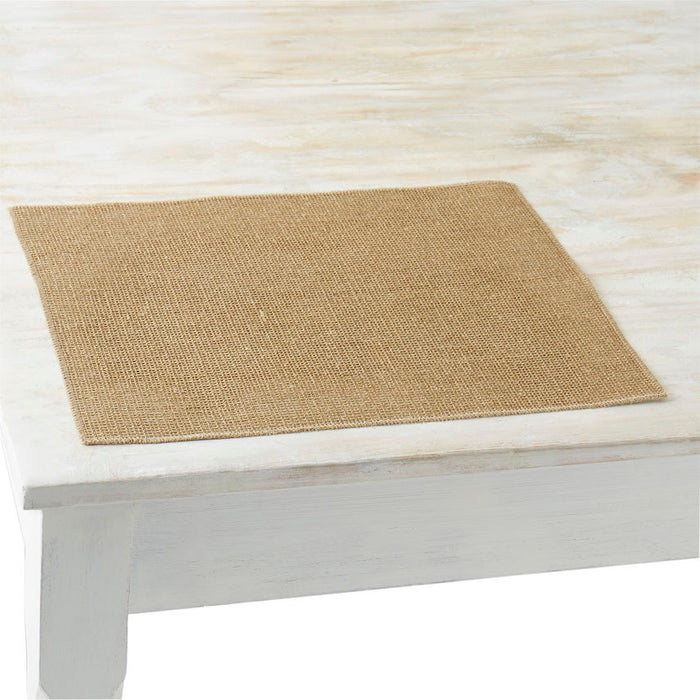 PLACEMATS QUADRILLE, NATURAL SET OF 4