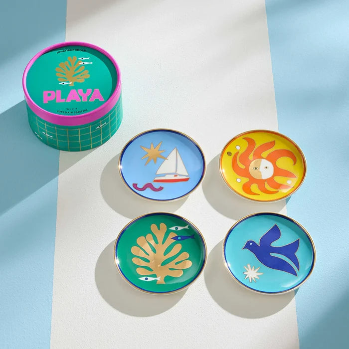 PLAYA COASTER SET - SET OF 4