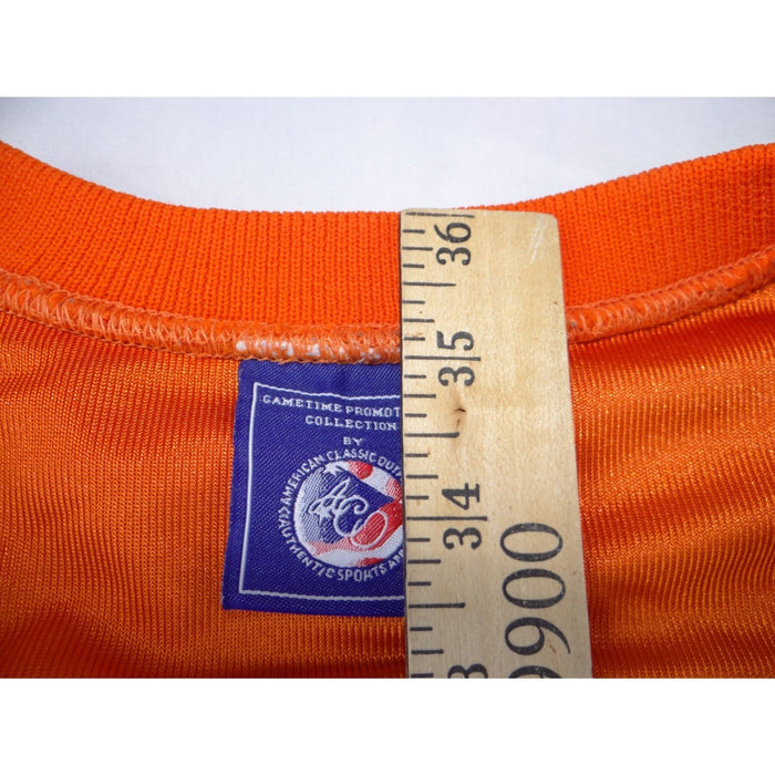 RARE Oklahoma State Barry Sanders 21 Throwback Football Jersey Orange XL 1986 887