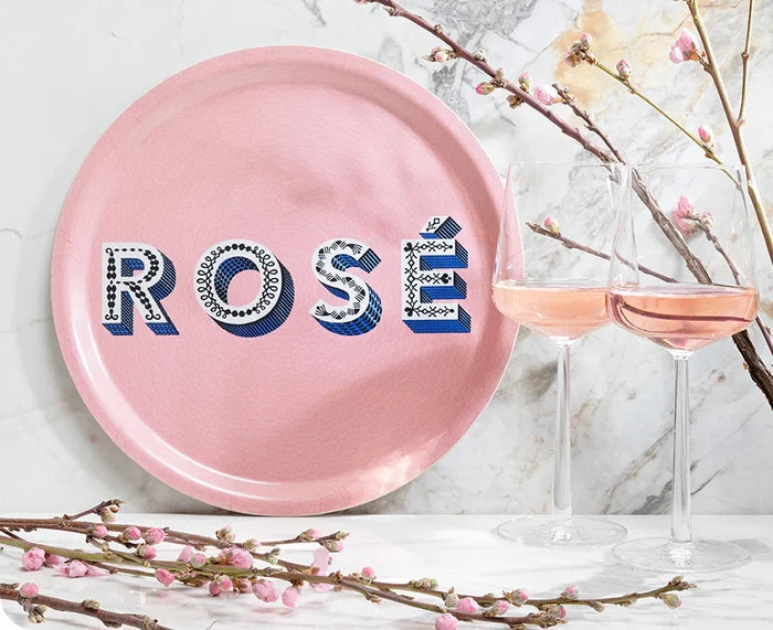 ROSE TRAY, LIGHT PINK