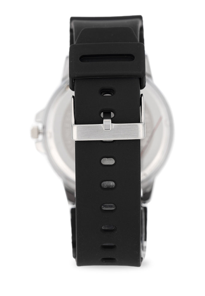Valentino Rubber Strap Analog Watch for Men 20122530-BLK STRAP-BLACK DIAL-Watch Portal Philippines