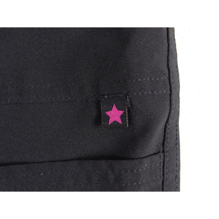 Scrubstar Premium Black Cargo Scrub Pants Womens Large L/G Elastic Waist5