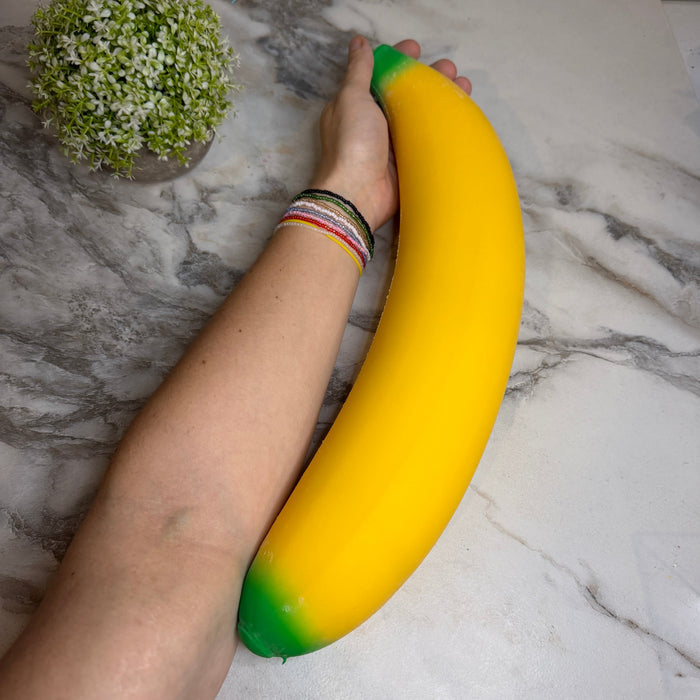 Squishy Toy - Banana, Jumbo PREORDER