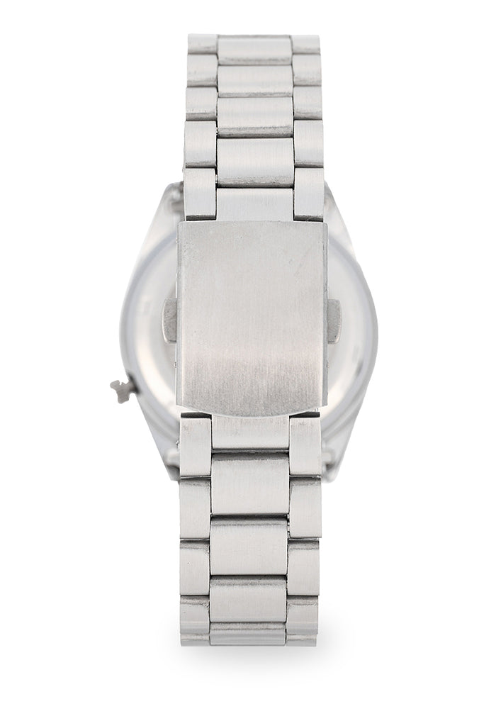Valentino Stainless Steel Strap Analog Watch for Men 20122554-BLK DIAL-GLD INDEX-Watch Portal Philippines