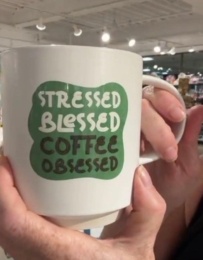 Stressed 17oz Mug