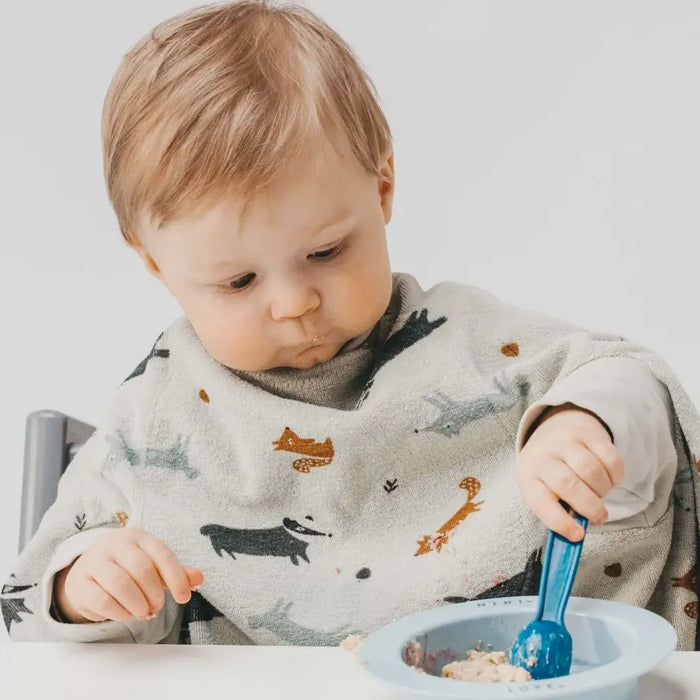 Tablier intégral évolutif Boo Little Casimir - Veggies - Lilinappy